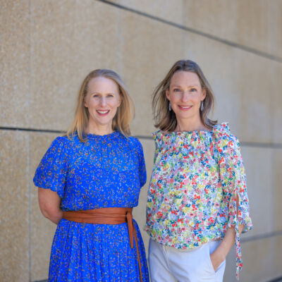 Co-Founders Beckie Duffy (L) and Anne Barnett